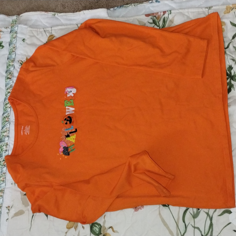 Ladies Club Halloween Long Sleeve Shirt Large